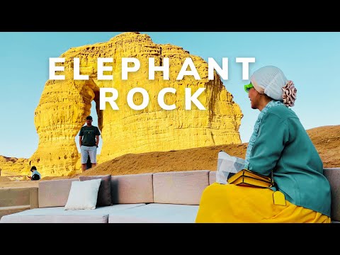 Elefante Rock Arabia Saudita
