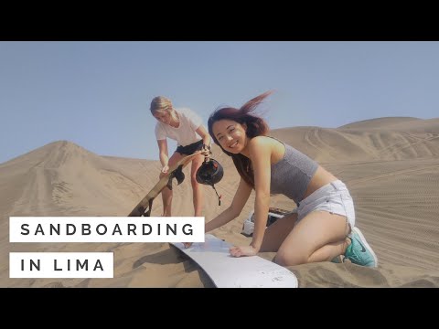 Sandboarding Lima Peru
