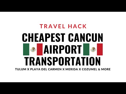 Cancun Airport To Puerto Juarez