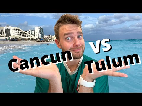 Tulum Mexico Vs Cancun
