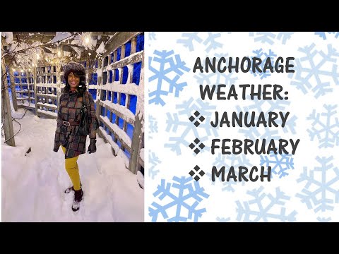 Anchorage Alaska A Febbraio