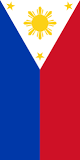 I colori della bandiera delle Filippine