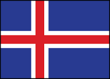 La brillante bandiera dell’Islanda