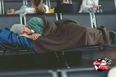 Dormire all’aeroporto di Santiago? Se possibile!