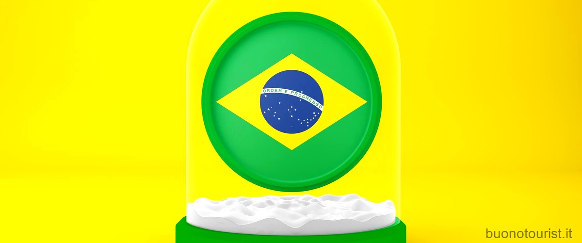 Cosa rappresenta il blu nella bandiera brasiliana?