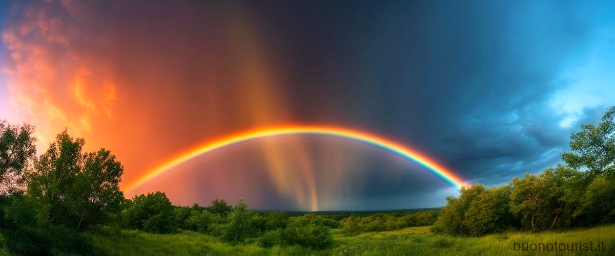 I 5 colori dell'arcobaleno: