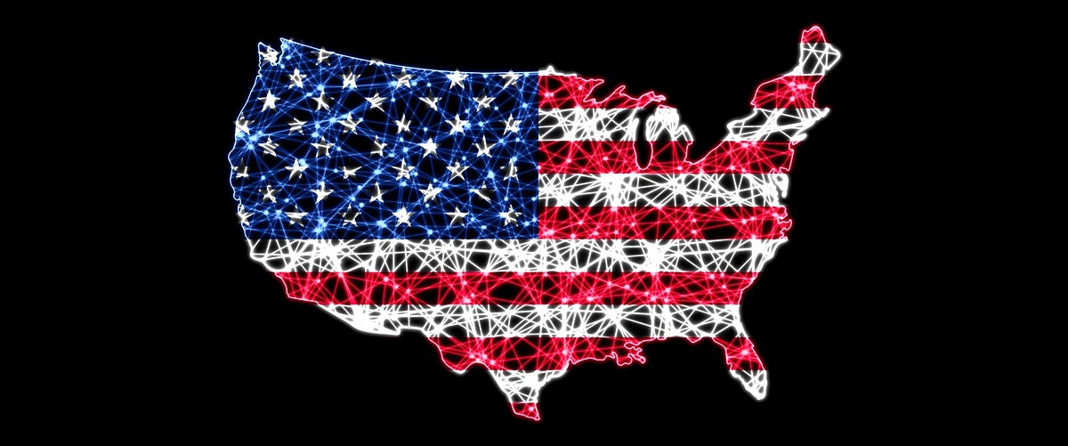 Cartina Politica dellAmerica: Mappa degli Stati Uniti con Capitali
