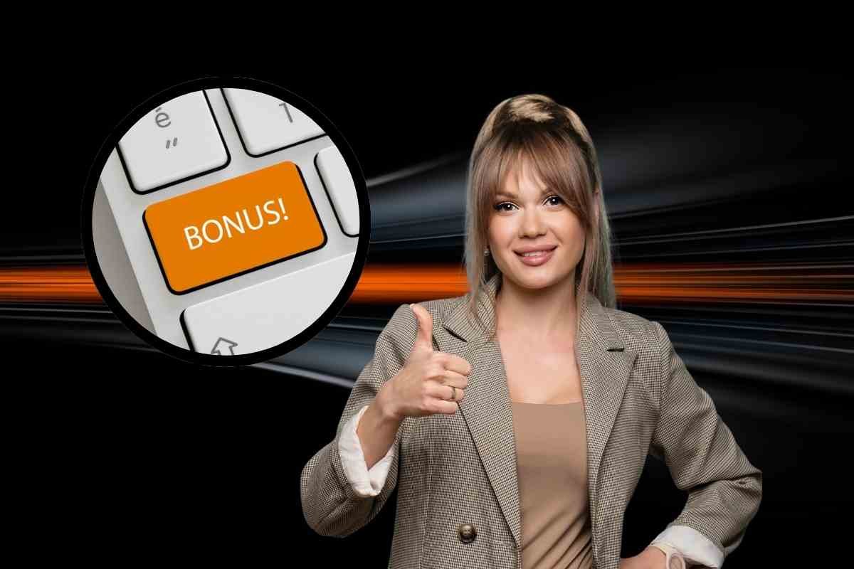 Donna con pollice verso